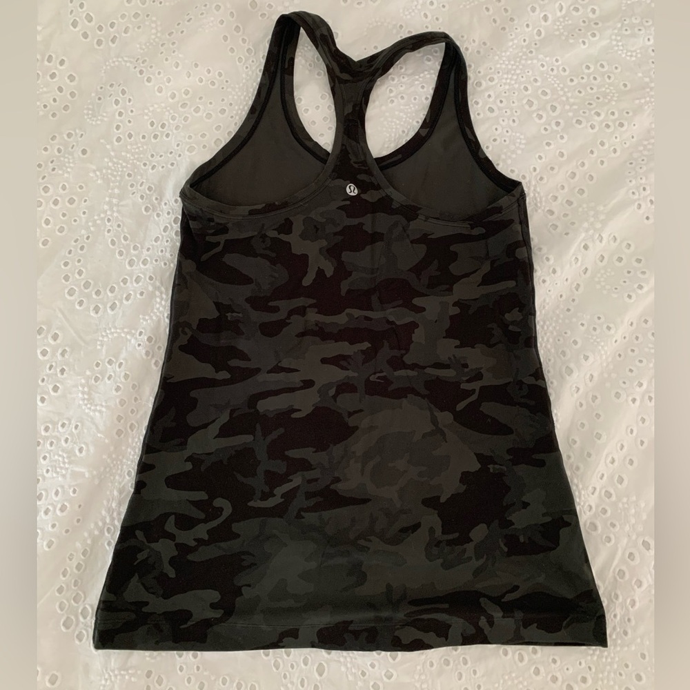 Lululemon Cool Athletic Tank Camo Print 8